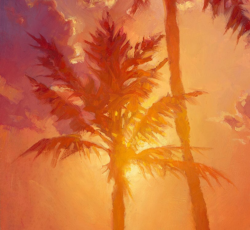 Hawaii Sunset and Sunrise Art