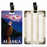 Bald Eagle - Alaska Luggage Tags for Alaska Cruise