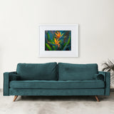 Framed Bird of Paradise Wall Art Prints