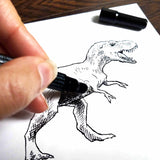 T rex wall art print by Dinosaur artist Karen Whitworth