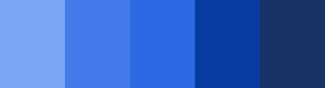 Classic Blue Color Palette Beach House Color Scheme and Decor Inspirat ...
