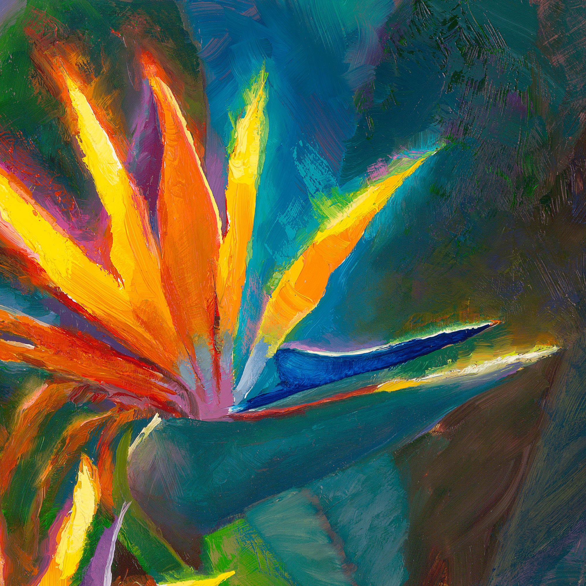 Beautiful Flower Art & Landscape Paintings of Hawaii, Alaska