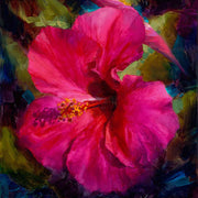 Tropical Hibiscus Flower - Vibrant Hawaiian Wall Art Canvas – Art of ...