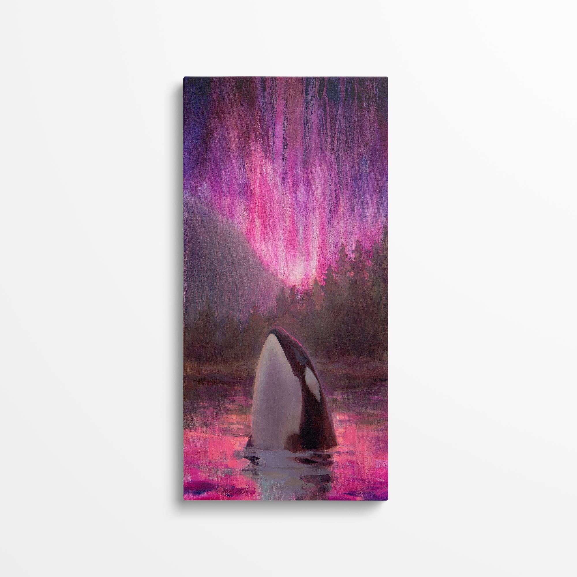 Orca Canvas Art Print