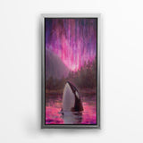 Orca Canvas Art Print