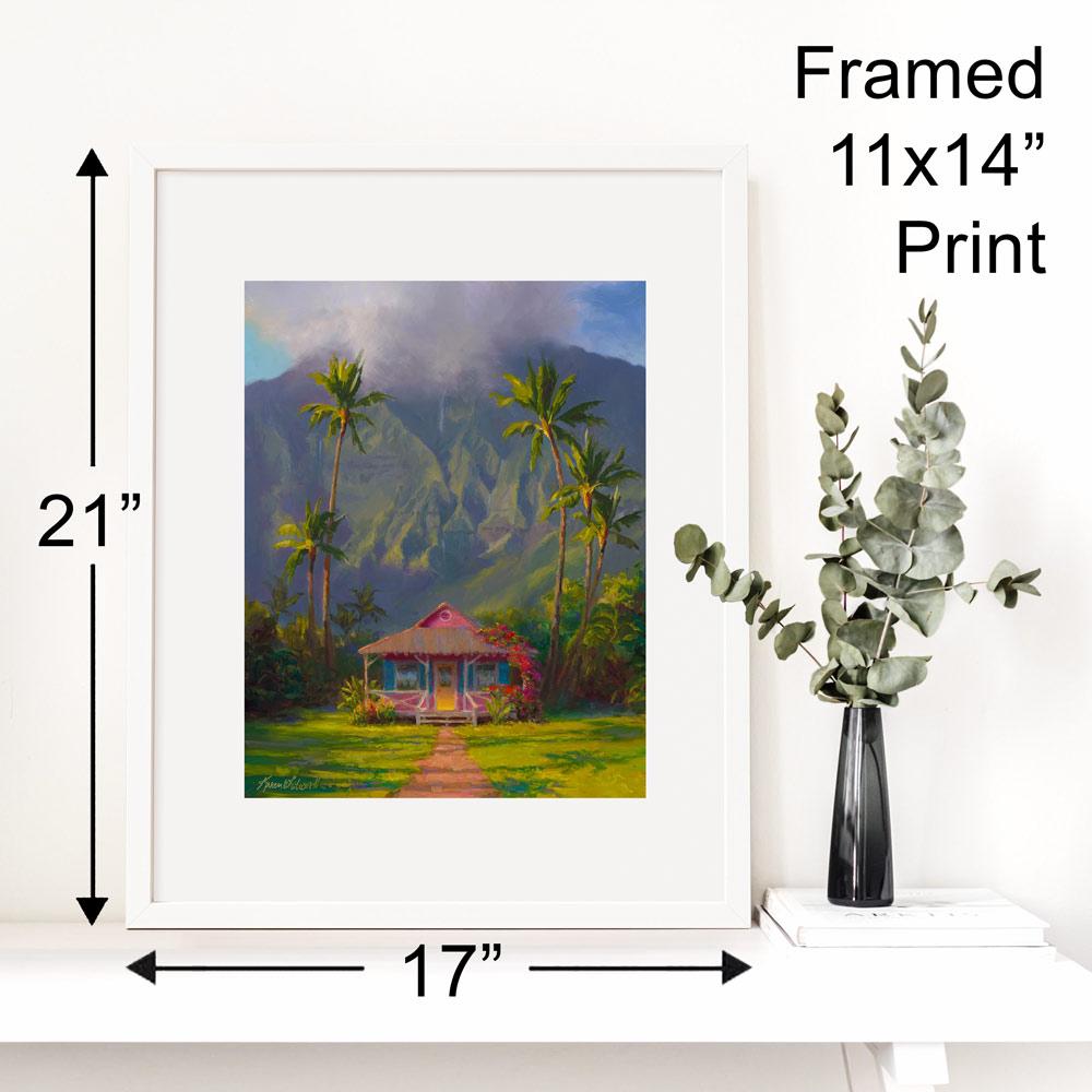 Kauai Hawaii Framed Art Prints