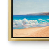 Hawaii Beach Painting on Canvas - Beach Wall Art Print