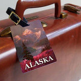 Denali Summer Alaska Luggage Tags Featuring The Denali Mountains