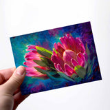 Protea Flower Greeting Card