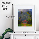 Kauai Hawaii Framed Art Prints