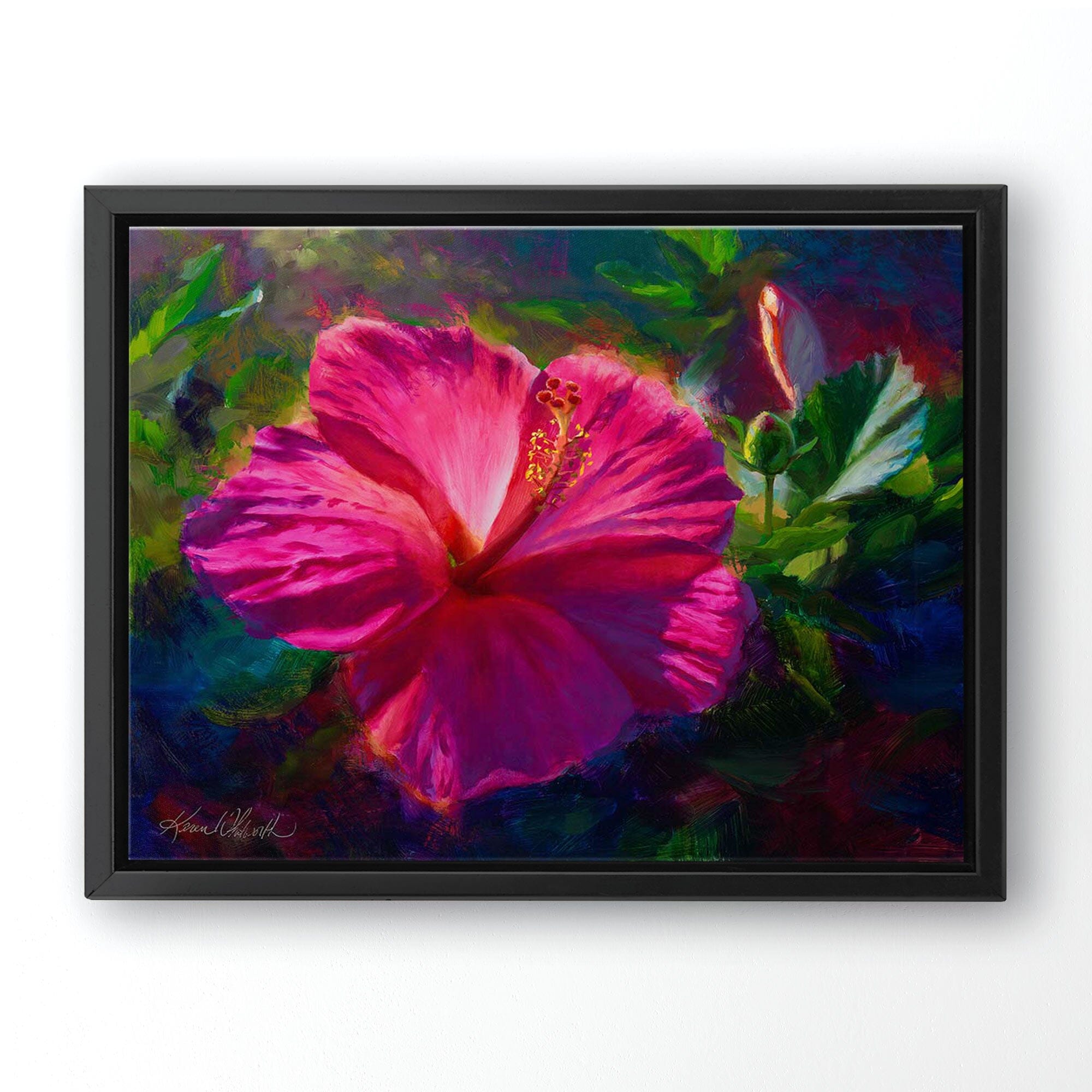 Top Flower canvas